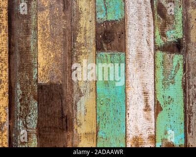 Old vintage style fond de bois. La planche en bois de la texture pour l'arrière-plan. Banque D'Images