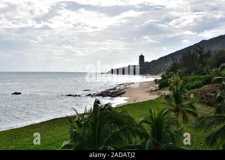 Beaux endroits sur l'île de Sanya Banque D'Images