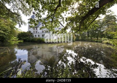 Haus Voerde dans la région du Bas Rhin, Voerde, Ruhr, Nordrhein-Westfalen, Germany, Europe Banque D'Images