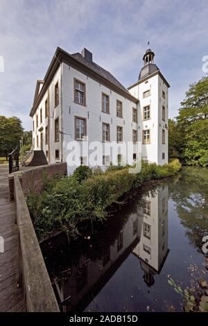 Haus Voerde dans la région du Bas Rhin, Voerde, Ruhr, Nordrhein-Westfalen, Germany, Europe Banque D'Images