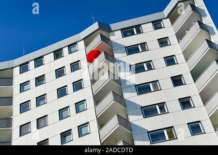 Wohnhaus, Greenwichpromenade, Tegeler See, Tegel, Reinickendorf, Berlin, Deutschland Banque D'Images