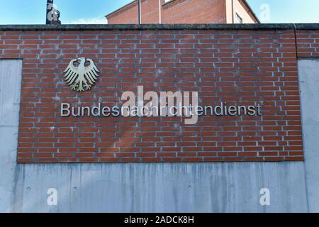 BND, Gardeschützenweg, Lichterfelde, Steglitz-Zehlendorf, Berlin, Deutschland Banque D'Images