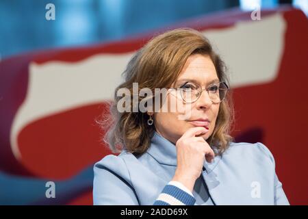 Malgorzata Kidawa-Blonska, l'un des leader de la plate-forme citoyenne, le principal parti d'opposition du parlement en Pologne, Gdansk, Pologne. 29 novembre 2019 © 2019 Banque D'Images