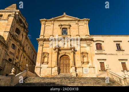 Die Kirche Chiesa di San Francesco tous' Immacolata, Noto, sicilia, Italie, Europa | église Chiesa di San Francesco tous' Immacolata, Noto, Sicile, Banque D'Images