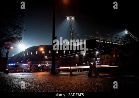 27/11/2019 Stade de football The Hawthorns home à West Bromwich Albion avant le match contre Bristol City regardée par 22 197 supporters. Banque D'Images