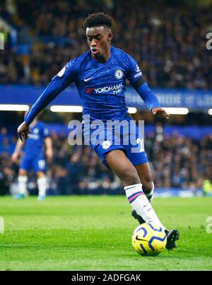 Londres, Royaume-Uni. 30 novembre le Hudson-Odoi Chelsea Callum au cours de Premier League anglaise entre Chelsea et West Ham United à Stanford Bridge Banque D'Images