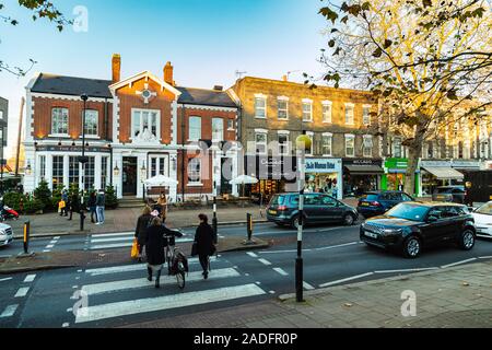 Chiswick High Road Banque D'Images