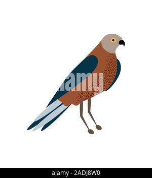 Les animaux australiens. Vector illustration dans télévision style.Les principaux symboles du pays. Illustration de Vecteur