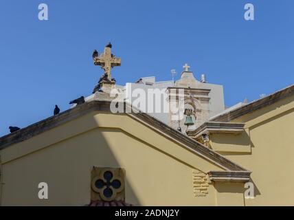 La Crète. La Grèce. Héraklion. Eglise de Sainte Catherine. 18.08.2017 Banque D'Images