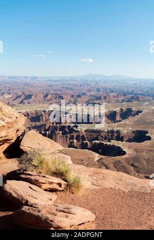 Moab, Utah/ USA-9 octobre 2019 : Île dans le ciel dans CANYONLANDS NATIONAL PARK Banque D'Images