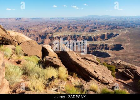 Moab, Utah/ USA-9 octobre 2019 : Île dans le ciel dans CANYONLANDS NATIONAL PARK Banque D'Images