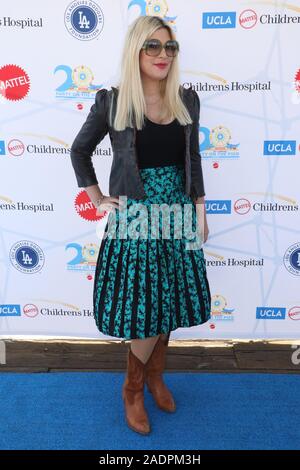 20e Congrès annuel de l'hôpital de l'UCLA Mattel Children's Party "sur le quai" à Santa Monica Pier de Santa Monica, en Californie, le 3 novembre 2019 En vedette : Tori Spelling Où : Santa Monica, Californie, États-Unis Date : 03 Nov 2019 Credit : Sheri Determan/WENN.com Banque D'Images