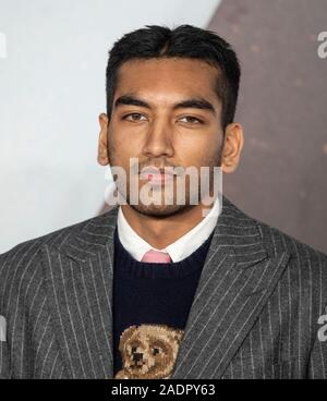 Londres, Royaume-Uni. 08Th Nov, 2019. Londres, ANGLETERRE - 04 DÉCEMBRE : Nabhaan Rizwan assiste à la première mondiale et Royal Performance de '1917' à l'Odeon Leicester Square Luxe le 4 décembre 2019 à Londres, en Angleterre. Crédit : Gary Mitchell, GMP Media/Alamy Live News Banque D'Images