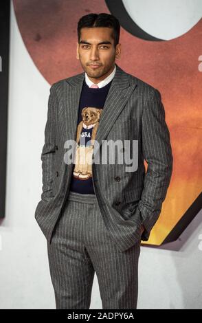 Londres, Royaume-Uni. 08Th Nov, 2019. Londres, ANGLETERRE - 04 DÉCEMBRE : Nabhaan Rizwan assiste à la première mondiale et Royal Performance de '1917' à l'Odeon Leicester Square Luxe le 4 décembre 2019 à Londres, en Angleterre. Crédit : Gary Mitchell, GMP Media/Alamy Live News Banque D'Images