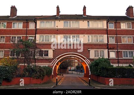 Arnold Estate, 142-179,Druid Street, Bermondsey, Southwark Council, South London, Angleterre, Royaume-Uni, SE1 2EY Banque D'Images