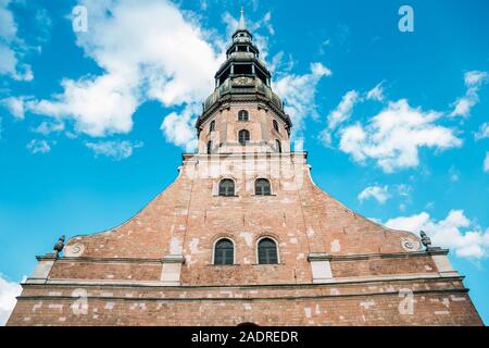 Eglise Saint-Pierre à Riga, Lettonie Banque D'Images