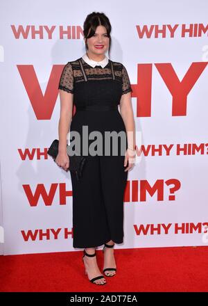 LOS ANGELES, CA. 17 décembre 2016 : l'actrice Casey Wilson lors de la première mondiale de 'pourquoi lui ?' au Regency Bruin Theatre, Westwood. © 2016 Paul Smith / Featureflash Banque D'Images