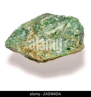 Fuchsite (Madagascar) Chrome-mica muscovite roulement Banque D'Images