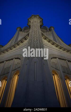 Baha'i House of Worship, est un temple à Wilmette, Evanston, région de Chicago, Illinois, États-Unis Banque D'Images