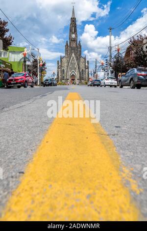 Cathédrale en pierre dans la ville de Canela dans le sud du Brésil Banque D'Images