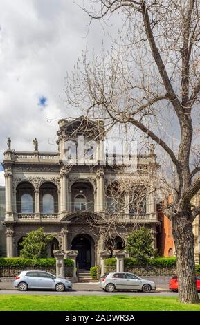 Université de Melbourne résidentiel étudiant college Medley située sur la rue Drummond Carlton Melbourne Victoria en Australie. Banque D'Images