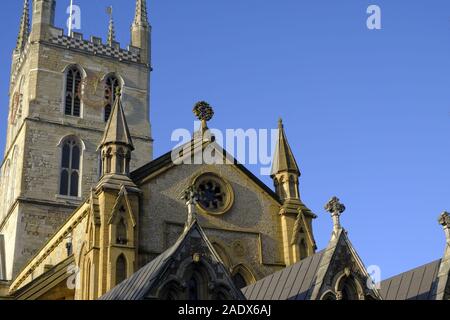 La cathédrale de Southwark, Londres, Angleterre Banque D'Images