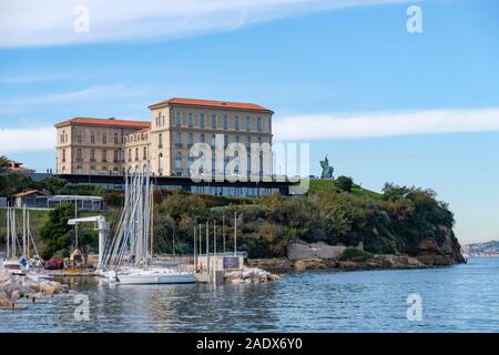 Palais Palais du Pharo à Marseille, France Banque D'Images