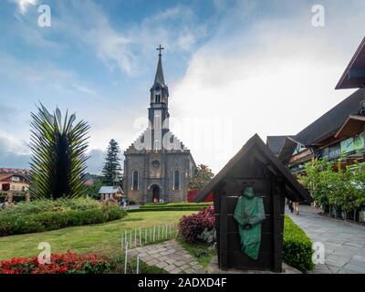 Scènes de la ville de Gramado dans l'état de Rio Grande do Sul dans le sud du Brésil Banque D'Images