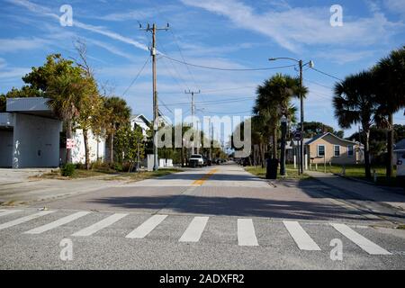 Le logement dans les ruelles de Daytona Beach floride usa Banque D'Images