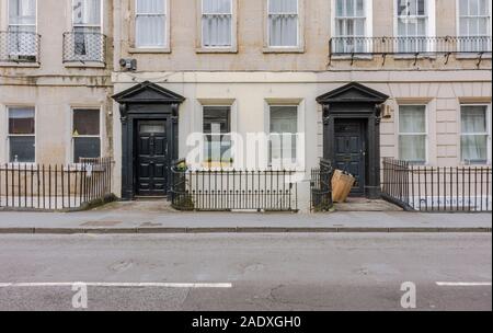 Bâtiment à Bath Housing, Bath, Avon, Angleterre, Royaume-Uni, Europe Banque D'Images