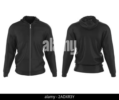 Hoodie Jacket Isolated Banque D'Images