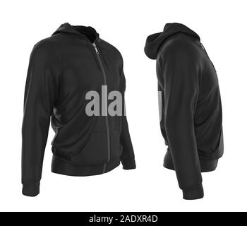 Hoodie Jacket Isolated Banque D'Images
