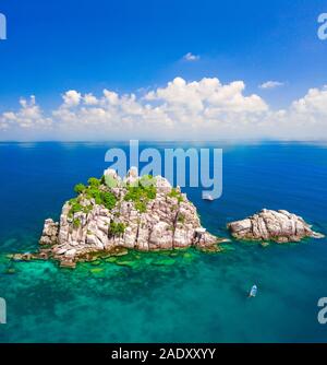 Shark island, Koh Tao, Thaïlande Banque D'Images