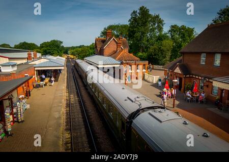 Ligne Bluebell Banque D'Images