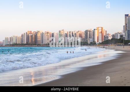 Scènes de la région côtière de la ville de Fortaleza Dans le nord-est du Brésil Banque D'Images