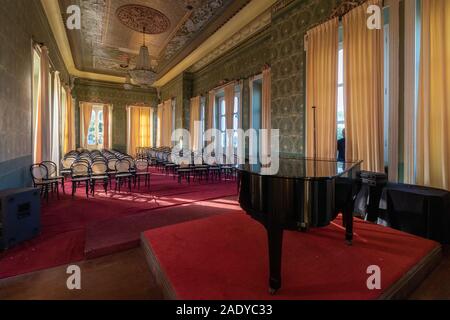 Scènes du théâtre José de Alencar dans la ville Centre de Fortaleza Brésil Banque D'Images