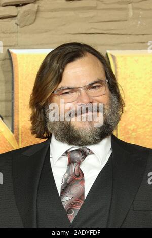 Jack Black, Jumanji : Le prochain Niveau - UK Premiere, IMAX Odeon Waterloo, Londres, Royaume-Uni, 05 décembre 2019, photo de Richard Goldschmidt Banque D'Images