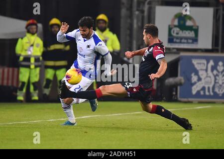 Cagliari, Italie. 5 déc, 2019. sampdoriaduring leris de Cagliari vs Sampdoria, italien TIM Cup Championship à Cagliari, Italie, 05 décembre 2019 - LPS/Luigi Canu Crédit : Luigi Canu/fil LPS/ZUMA/Alamy Live News Banque D'Images