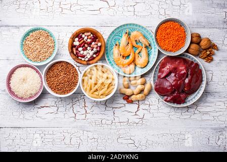 Produits naturels sources de cuivre Banque D'Images