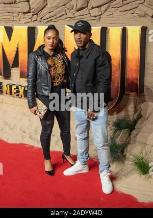 Londres, Royaume-Uni. Le 05 mai 2019. Londres, ANGLETERRE - 05 DÉCEMBRE : Isaie Danielle et Ashley Walters assiste à la première UK de 'Jumanji : Le prochain niveau" à l'Odeon Waterloo IMAX le 5 décembre 2019 à Londres, Angleterre Crédit : Gary Mitchell, GMP Media/Alamy Live News Banque D'Images