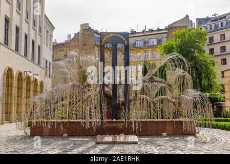 Synagogue de la rue Dohány, à Budapest, Centre de Neolog le Judaïsme et la plus grande synagogue d'Europe Banque D'Images