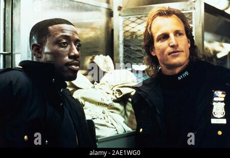 WOODY HARRELSON et Wesley Snipes DANS LE TRAIN (1995), réalisé par JOSEPH RUBEN. Credit : Columbia Pictures / Album Banque D'Images