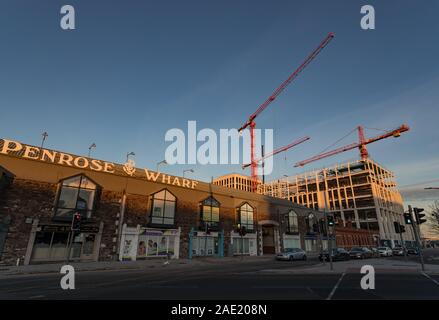 La ville de Cork, Irlande - 2 décembre 2019 : Banque D'Images