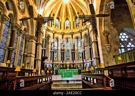 Intérieur de la cathédrale St Thomas, Mumbai, Maharashtra, Inde, Asie Banque D'Images