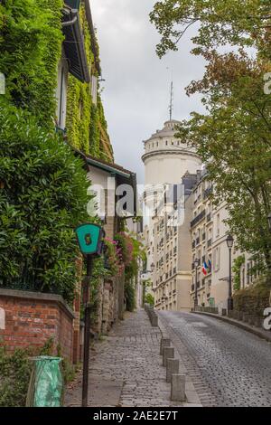 De célèbres attractions touristiques dans les rues de Paris et de l'atmosphère en France lors d'une journée ensoleillée Banque D'Images