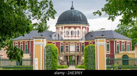 Veltrusy hôtel particulier construit par František Maxmilián Kaňka architecte Bohême centrale en République tchèque. Banque D'Images