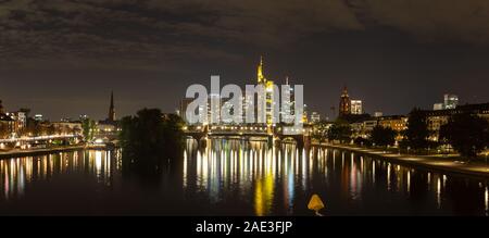 Frankfurt am Main Vue aérienne de l'architecture. 20.10.2019 Frankfurt am Main Allemagne Banque D'Images