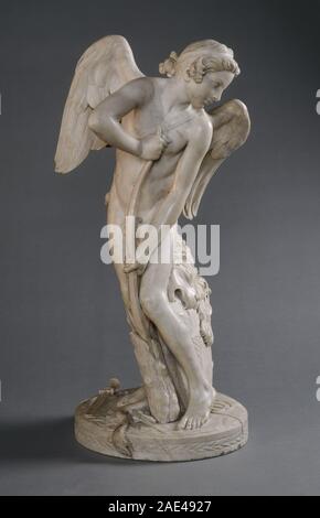 Edme Bouchardon (Français, 1698 - 1762), Cupidon, 1744, marbre, Samuel H. Kress Collection 1952.5.93 Edme Bouchardon, Cupidon, 1744 Banque D'Images