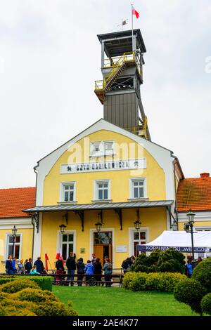 La mine de sel de Wieliczka Pologne Cracovie Europe UNESCO UNION EUROPÉENNE Banque D'Images