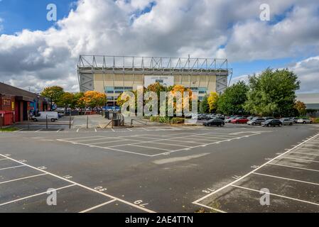 LEEDS, Angleterre-OCT 06,2015:Leeds United Football Club Stade. Banque D'Images